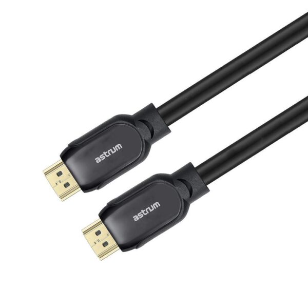 Astrum HD210 HDMI Cable 1.5m, 8K Ultra HD @60Hz, HDMI V2.1, 48Gbps, Gold Plated Connectors SKU: A31621-B