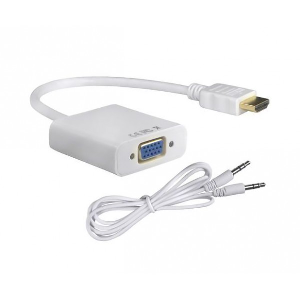 DTECH HDMI to VGA Converter Cable with Audio