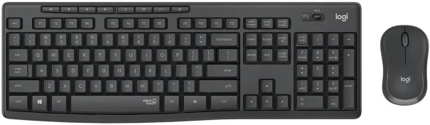Logitech MK295 Silent Wireless Combo Black