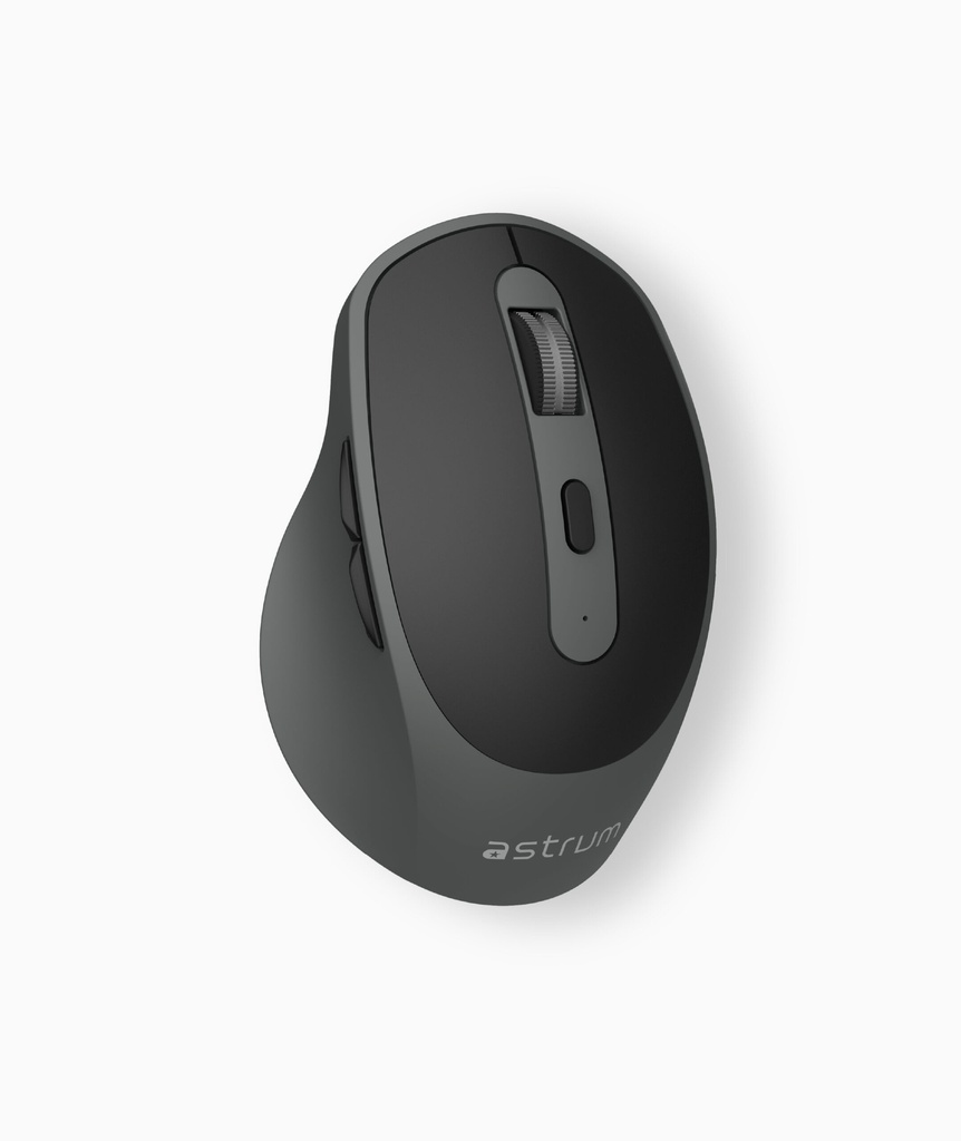 Astrum MW410 Dual Mode Rechargeable Mouse Black Grey