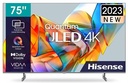Hisense 75" U6K Quantum ULED 4K Smart TV 75U6K Dolby Vision
