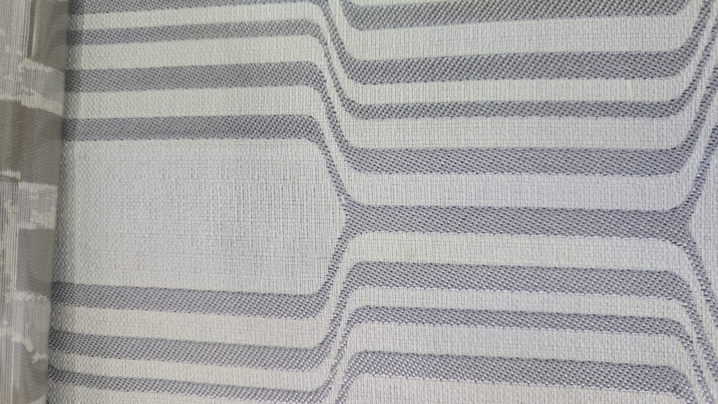 River Fabric Wigan Silver Grey Curtain Fabric 280cm