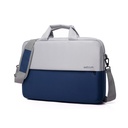 LB110 15″ Blue/Grey Oxford Laptop Sling Bag 600g 24m