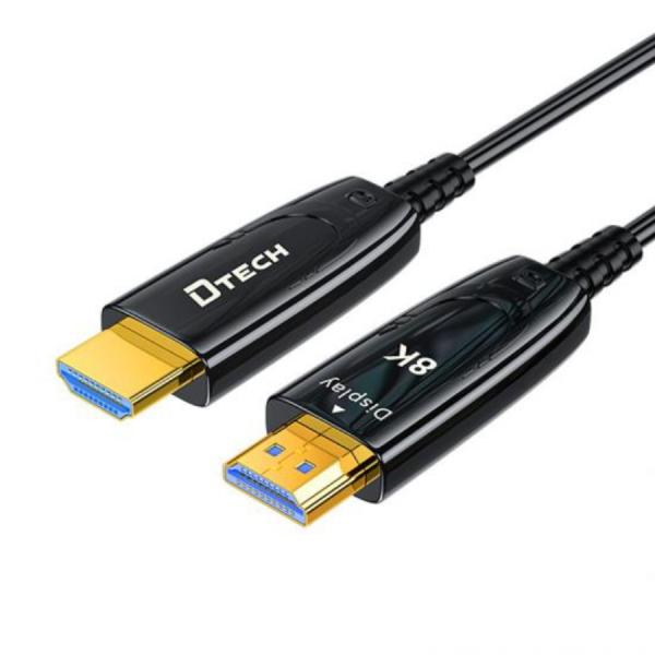DTECH 8K Optical Fiber HDMI Cable 50m