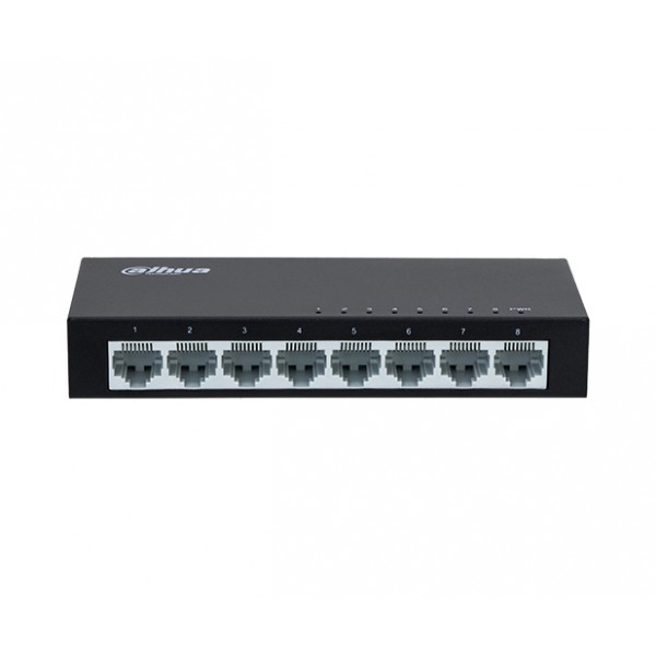Dahua 8‑Port Unmanaged Ethernet Switch