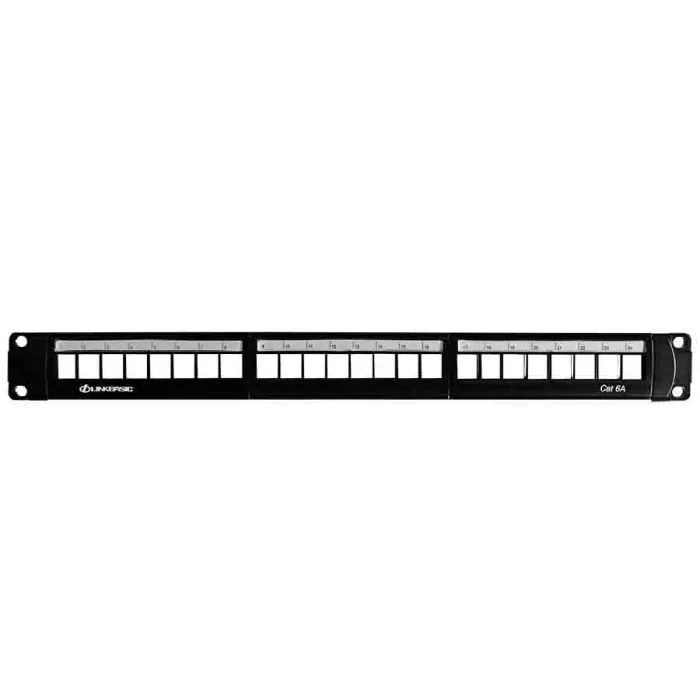 Linkbasic LB‑PP246A 24 Port Cat6a Patch Panel  