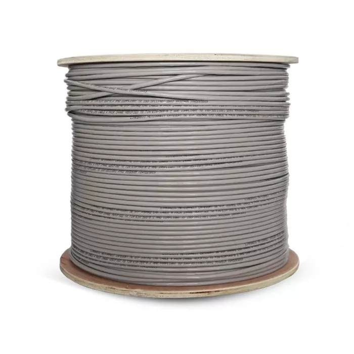 Linkbasic UTP‑500 500m Cat5e Solid Grey Cable  