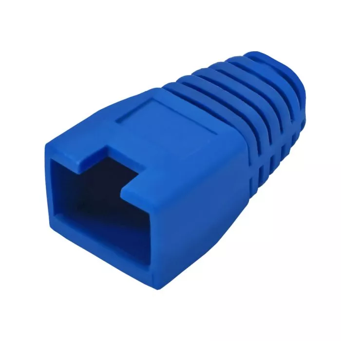 Linkbasic RJ45B‑B Blue RJ45 Boots (HDPE)  