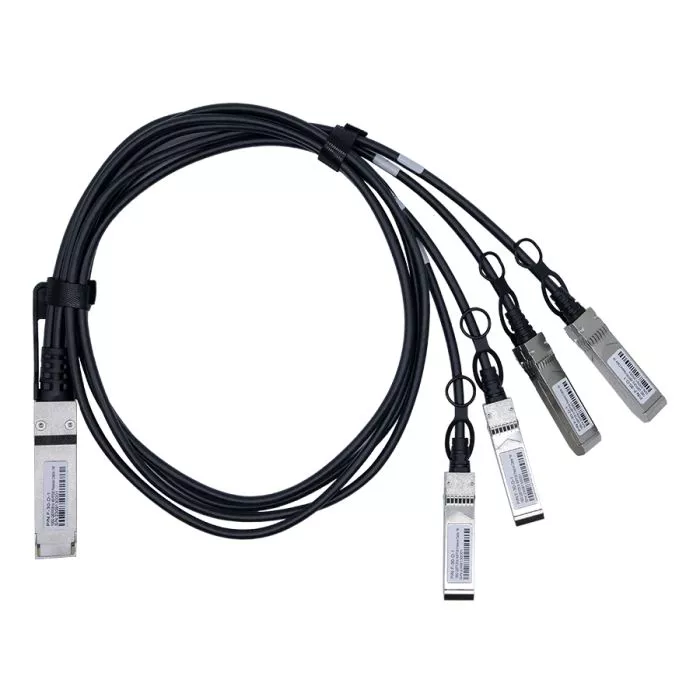 Linkbasic SFP‑DQB100 QSFP28 to 4 SFP28 Breakout 1m  