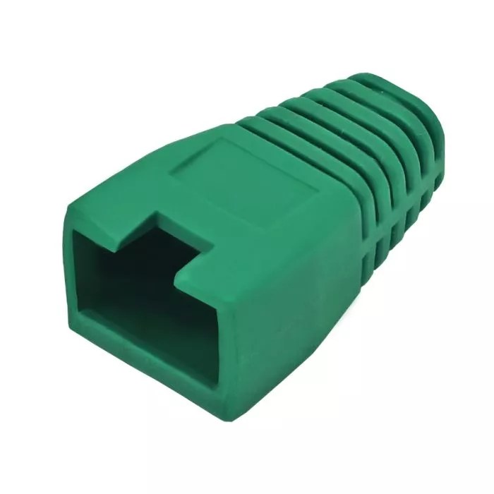 Linkbasic RJ45B‑G Green Boots for RJ45 Connectors  