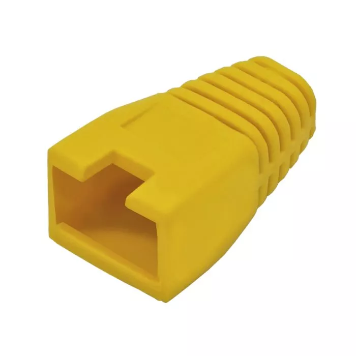 Linkbasic RJ45B‑Y Yellow RJ45 Boots (HDPE)  