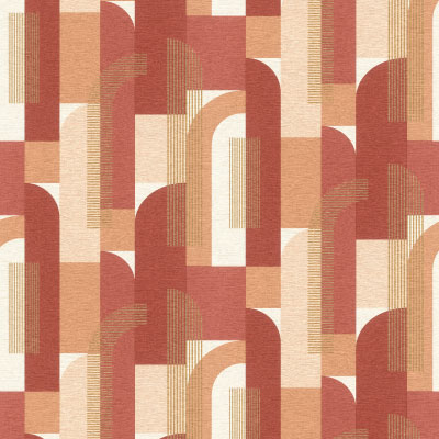 Silkhouse Archi Medes Coral Wallpaper Casa Mila