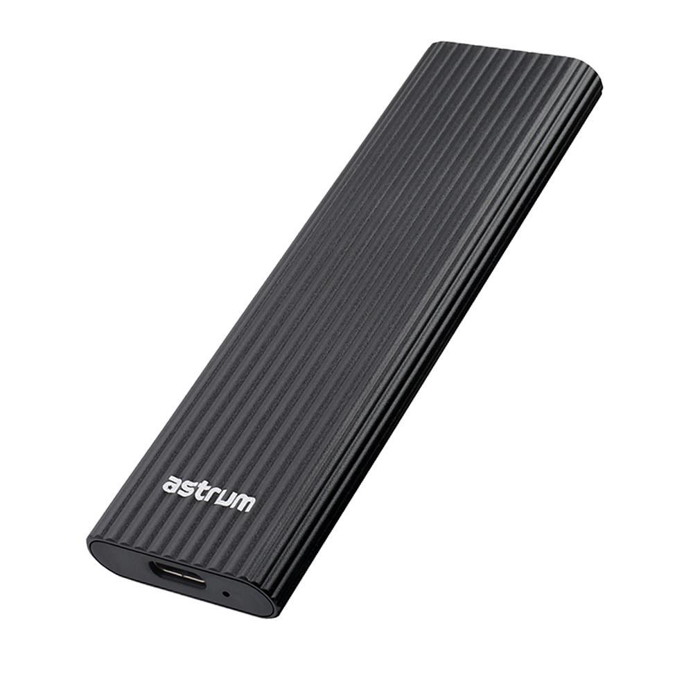 Astrum EN100 M.2 SATA USB‑C 5Gbps Enclosure 2TB 30g 24m