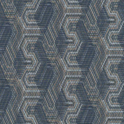 Silkhouse Intertwined Denim Wallpaper Casa Mila