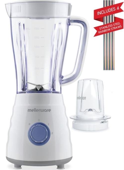 Mellerware 1.5L Jug Blender with Mill 500W | 62200B
