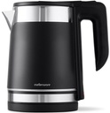 Mellerware Tempus Dual Wall Stainless Steel Kettle - 1.8L, 1800W, 360° Cordless (Black) | 22330BK