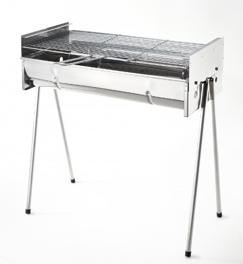 Metalix 451 Adjustable Braai – Stainless Steel Portable Grill