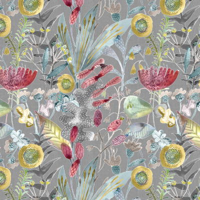 Silkhouse Walk in the Park Feather Fabric 280cm