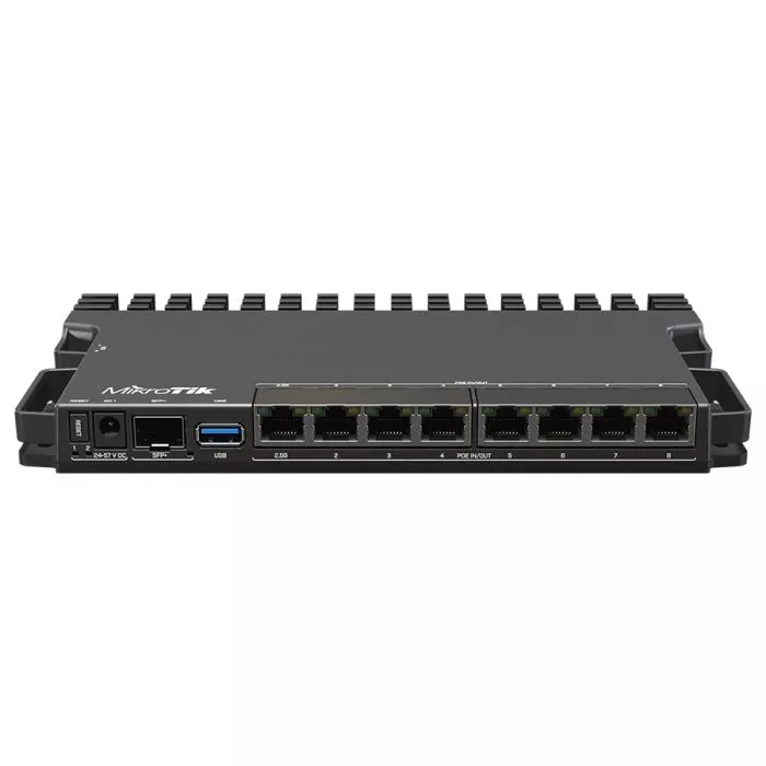 MikroTik RB‑5009UPSIN 7G + 2.5G + 10G PoE Router  