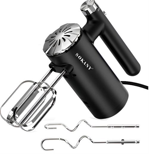 Sokany Electric Hand Mixer and Blender Black | CSY-SK-6626BLK