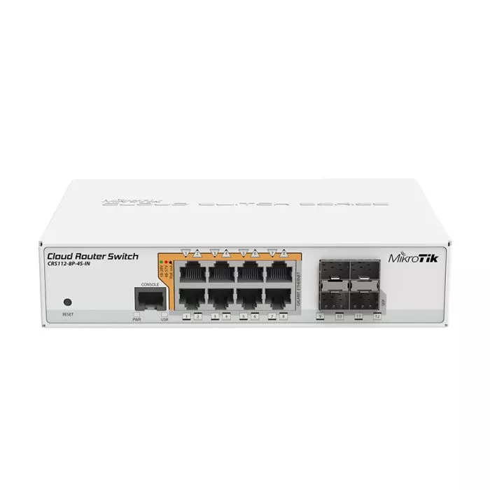 MikroTik RB‑CRS1128P Cloud Router Switch 8PoE 4SFP