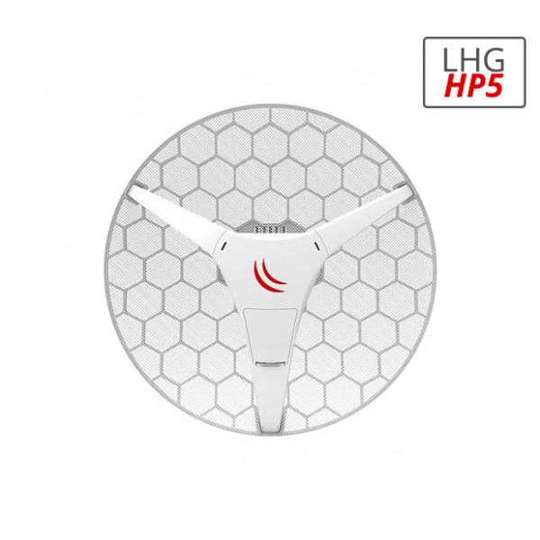 MikroTik RB‑LHG‑5HPND‑XL LHG XL HP5 27dBi CPE  