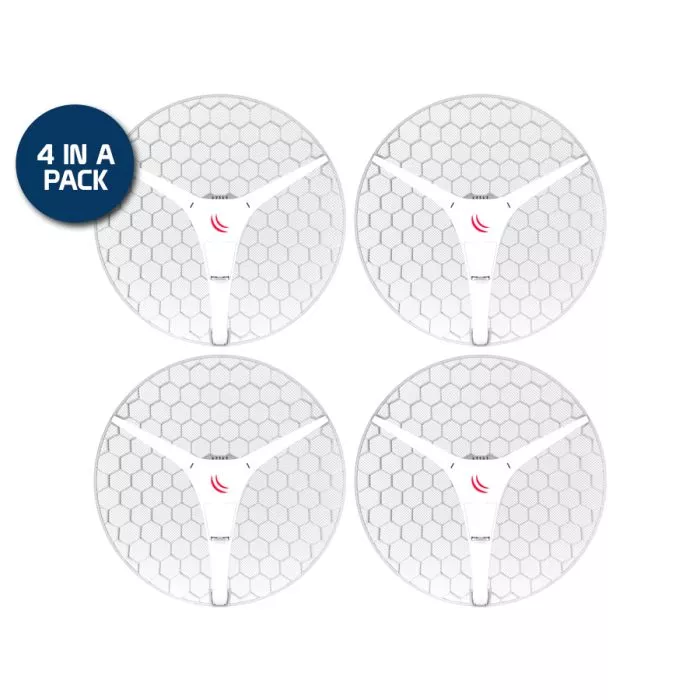 MikroTik LHG XL 5 ac 27 dBi 4‑Pack PtP CPE