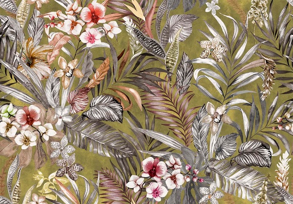 Silkhouse Pia Kiwi Velvet Fabric 140cm