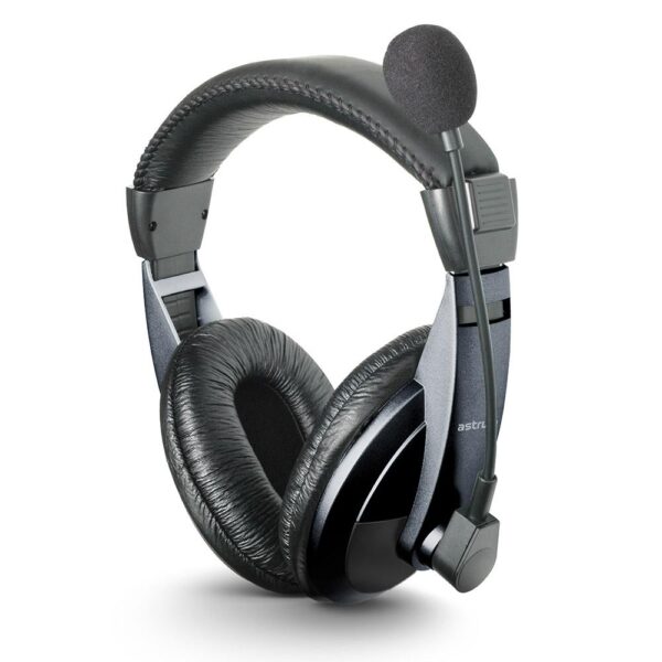 Astrum HS120 Over‑Ear 30mm Boom Dual‑AUX 24m