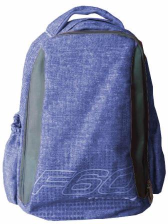 Macaroni Laureate Student Backpack Blue/Grey