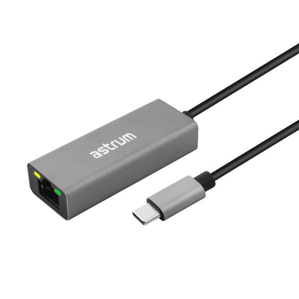 Astrum NA450 USB‑C Gigabit Ethernet Adapter 5Gbps