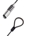 Astrum NB220 Nano Laptop Lock 8×2.5mm 4‑Digit 1.8m 24m