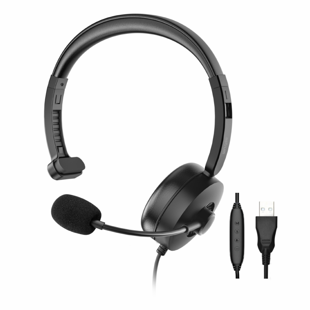 Astrum HU620 Single Side USB 270° Mic 100g 24m