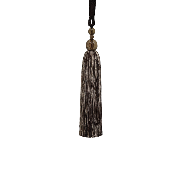 Papini Latino Tieback - Brown Mix Curtain Accessory