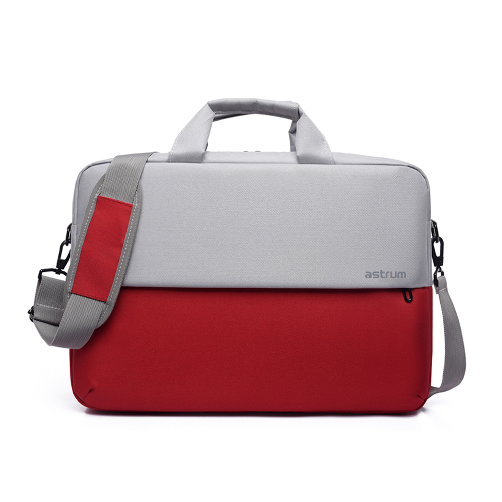 LB110 15″ Red/Grey Oxford Laptop Sling Bag 600g 24m