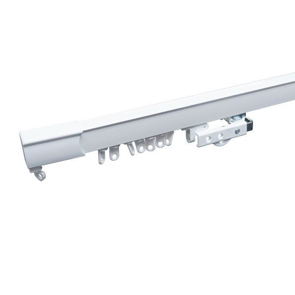 Premium Wave Track Hook System White 1.0m to 6.0m