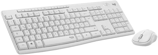 Logitech MK295 Silent Wireless Combo White