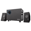 Astrum SM020 2.1CH USB Multimedia Speaker 11W RMS, Wooden Subwoofer, AUX Input, Volume/Bass Control Black SKU: A13002-B