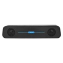 Astrum SM120 USB Soundbar Speaker 2.0CH, 6W RMS, 360° Surround Sound, AUX Input, Compact Design Black SKU: A13012-B
