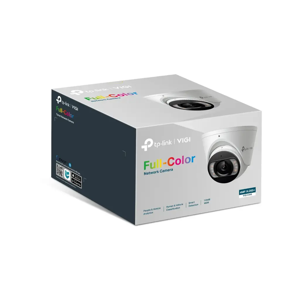 TP-Link VIGI-C445 4MP Full-Color Turret IP Camera 2.8mm