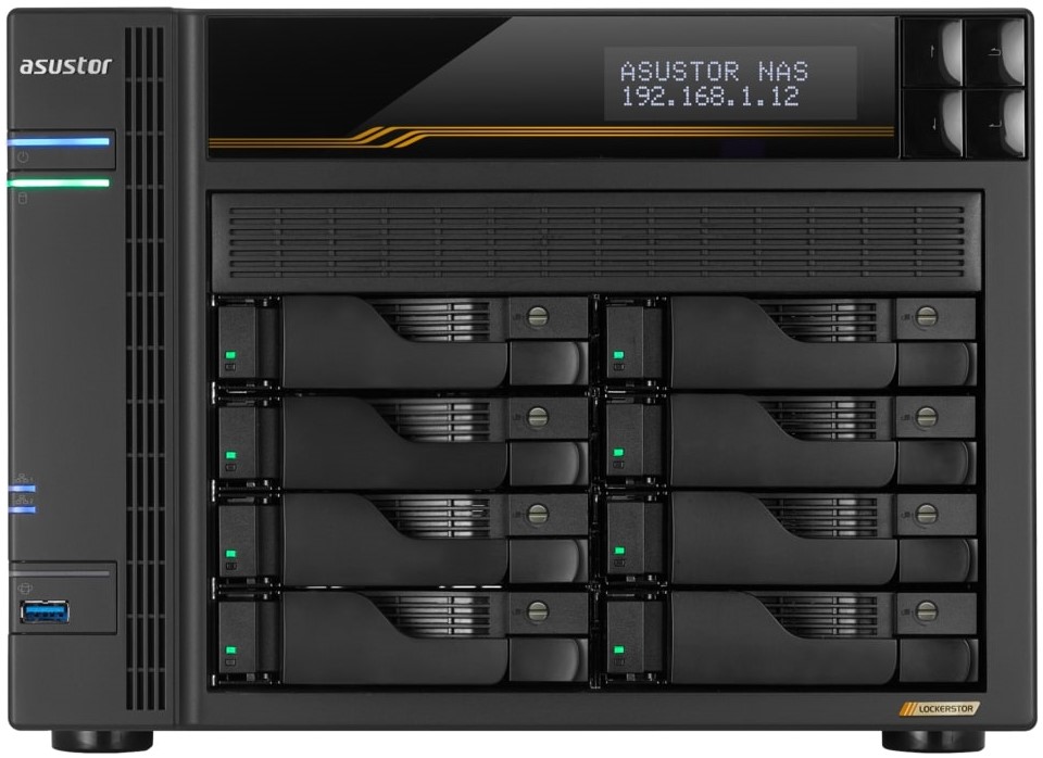 Asustor Lockerstor 8 Gen3 NAS