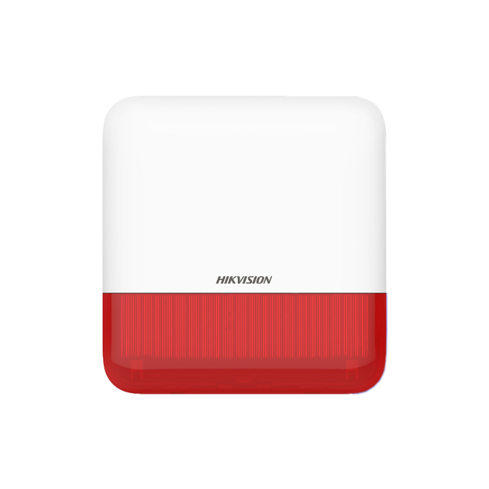 Hikvision AX Pro Red Outdoor Wireless Sounder