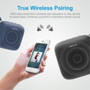 Astrum ST020 Mini Bluetooth Speaker 5W RMS, TWS Stereo, IPX5 Water Resistant, TF/USB Input, Hands Free Mic Blue SKU: A12502-C