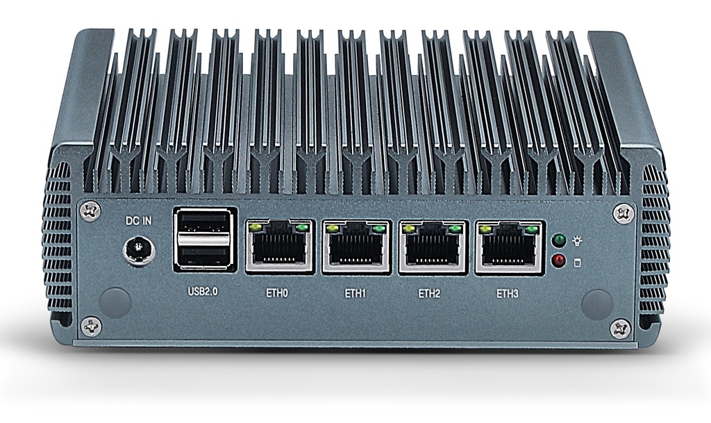 Quickstore J4125 Fanless Firewall 4×2.5GbE • 4K