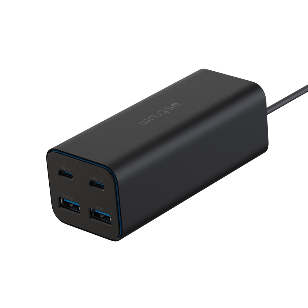 Astrum WATZ100G 100W GaN Wall Charger 2A2C Black 24m