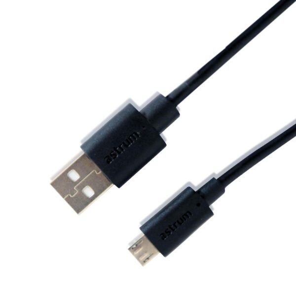 Astrum UD115 Micro USB Cable 1.5m 480Mbps Black 12m