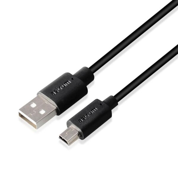 Astrum UC115 Mini USB Cable 1.5m 480Mbps Black 12m