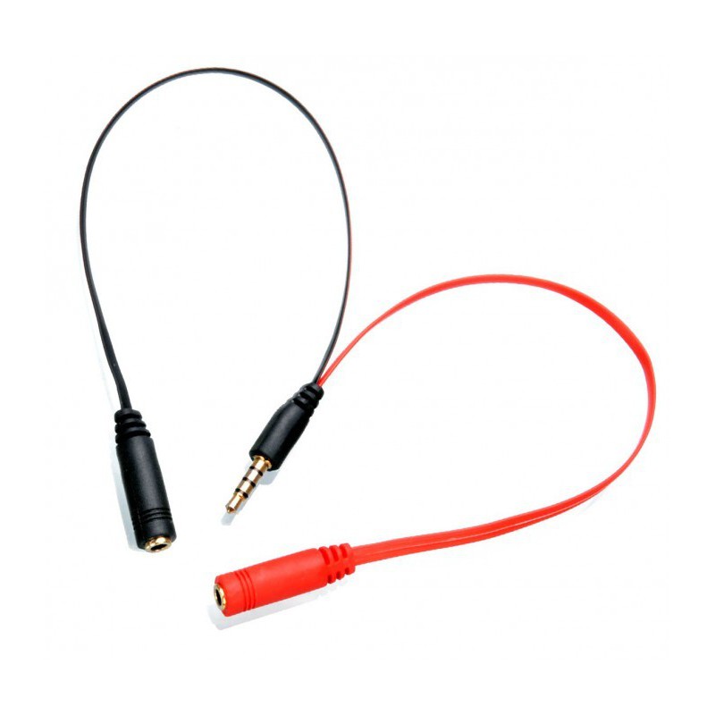 Astrum AS004 3.5mm Aux Mic Splitter Adapter