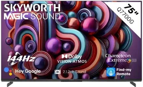 Skyworth 75-inch Q7700G QLED Google TV | 75Q7700G