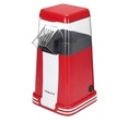 Sokany Red & White Hot Air Popcorn Maker – Healthy, Oil-Free Snacks in 3 Minutes! | CSYSK289